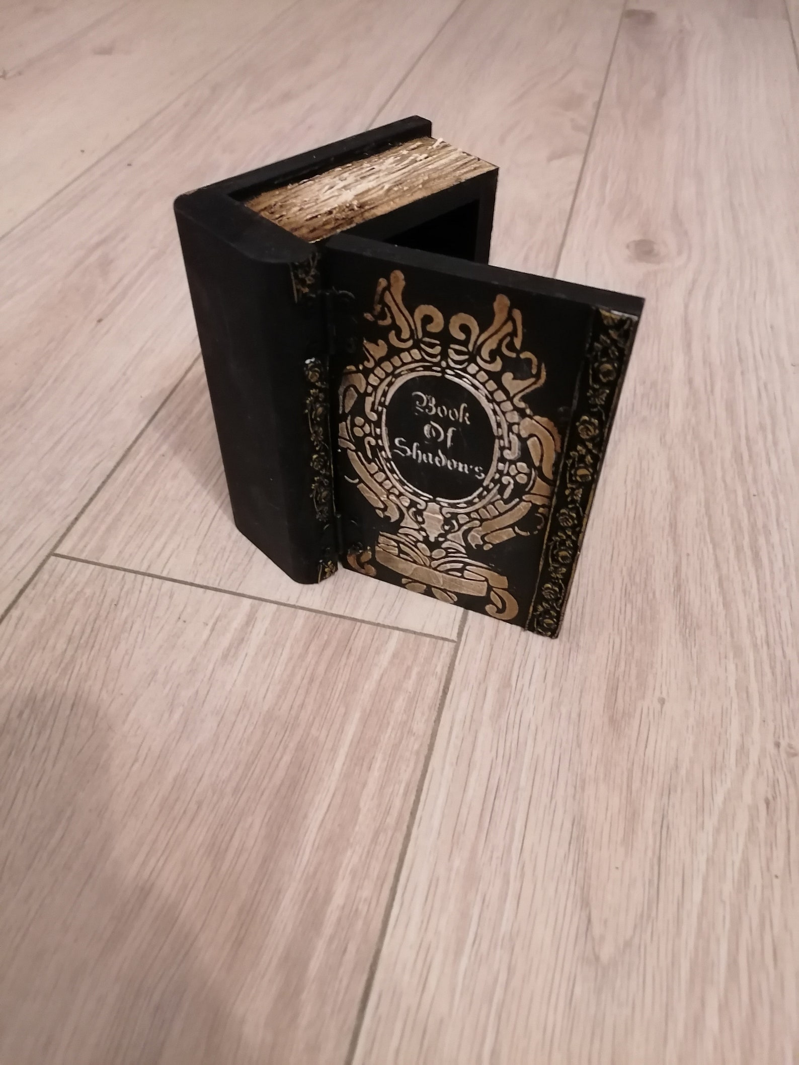 Wedding Rustic Ring Bearer Box, Old Book Box, Wedding Ring Book Box