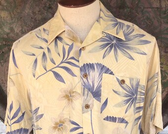 Men's Banana Cabana Silk Martini Shirt 2XL