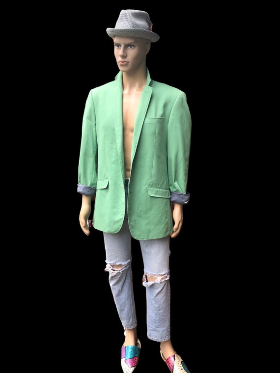 green sport coat vintage Gem