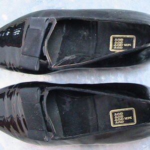 Mr Guy Patent Leather Shoes 9 1/2 D E Vintage image 4