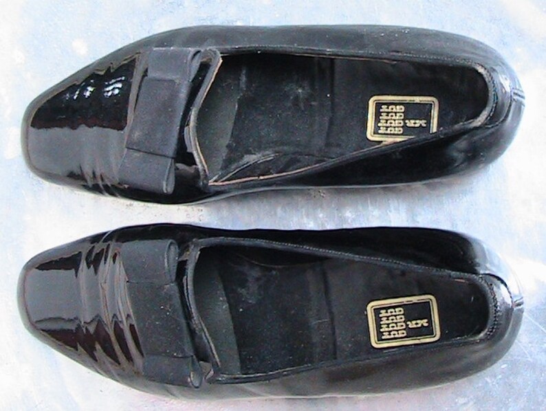 Mr Guy Patent Leather Shoes 9 1/2 D E Vintage image 4