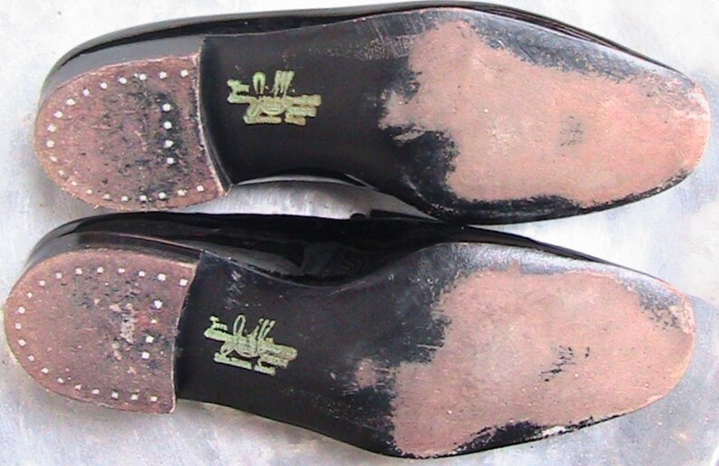 Mr Guy Patent Leather Shoes 9 1/2 D E Vintage image 3