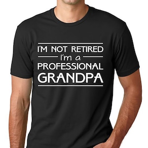 Professional Grandpa t shirt Fathers Gift tshirt Grandpa shirt Fathers Day Gift T-shirt