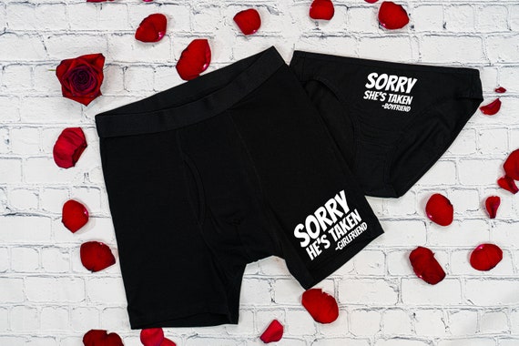 Your Lucky Day Sexy Couple Matching Underwear, Valentines Day Gift, Matching  Underwear Couple Set, His and Hers Underwear, Matching Undies 