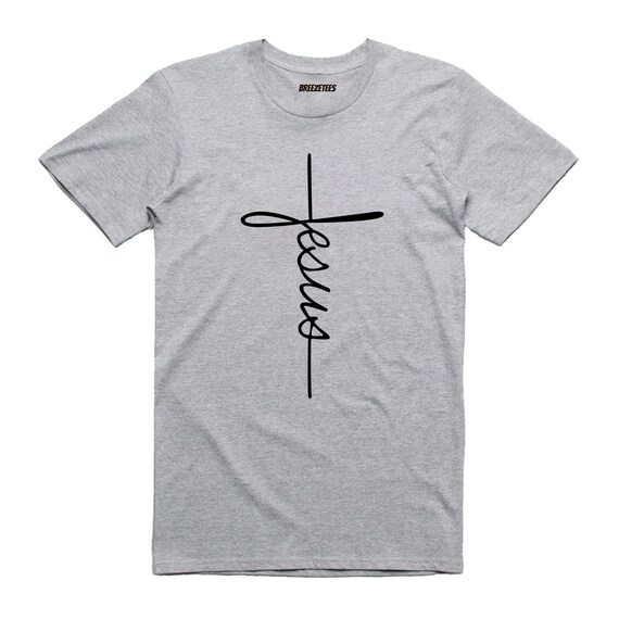 Jesus Cross Shirt Cross T-shirt Christian Graphic Tees Jesus | Etsy