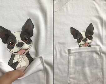T-shirt Humour Chien « Fetch This » Avec Doigt D’honneur - Motif Drôle, Coton, Unisexe