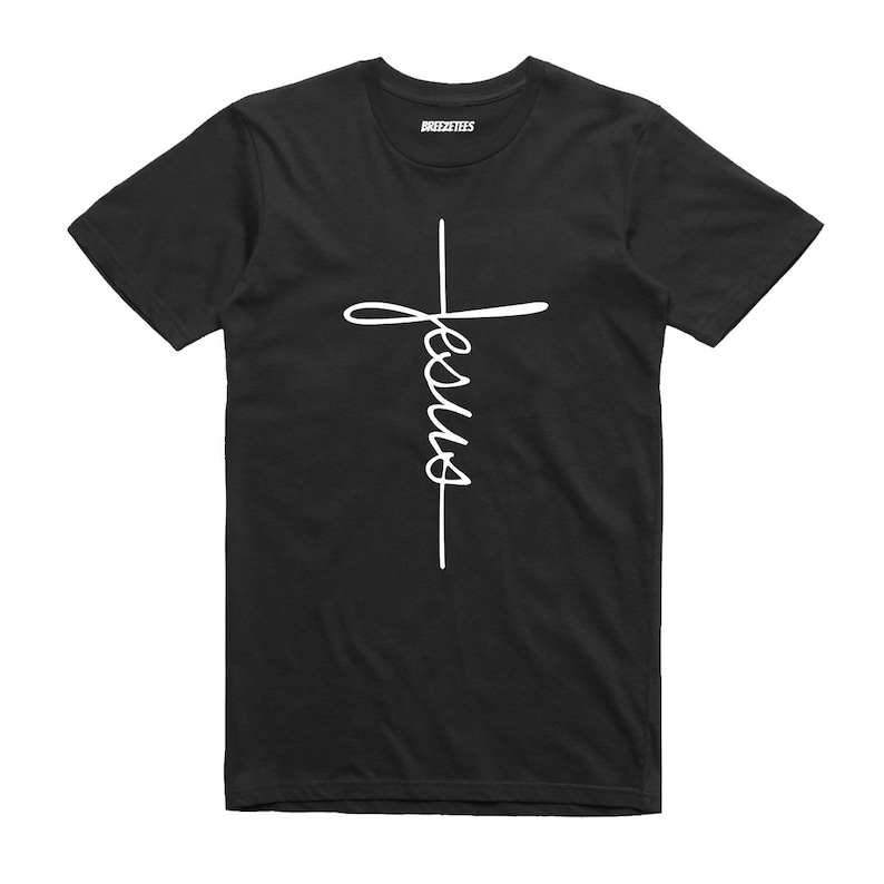 Jesus Cross Shirt Cross T-shirt Christian Graphic Tees Jesus | Etsy