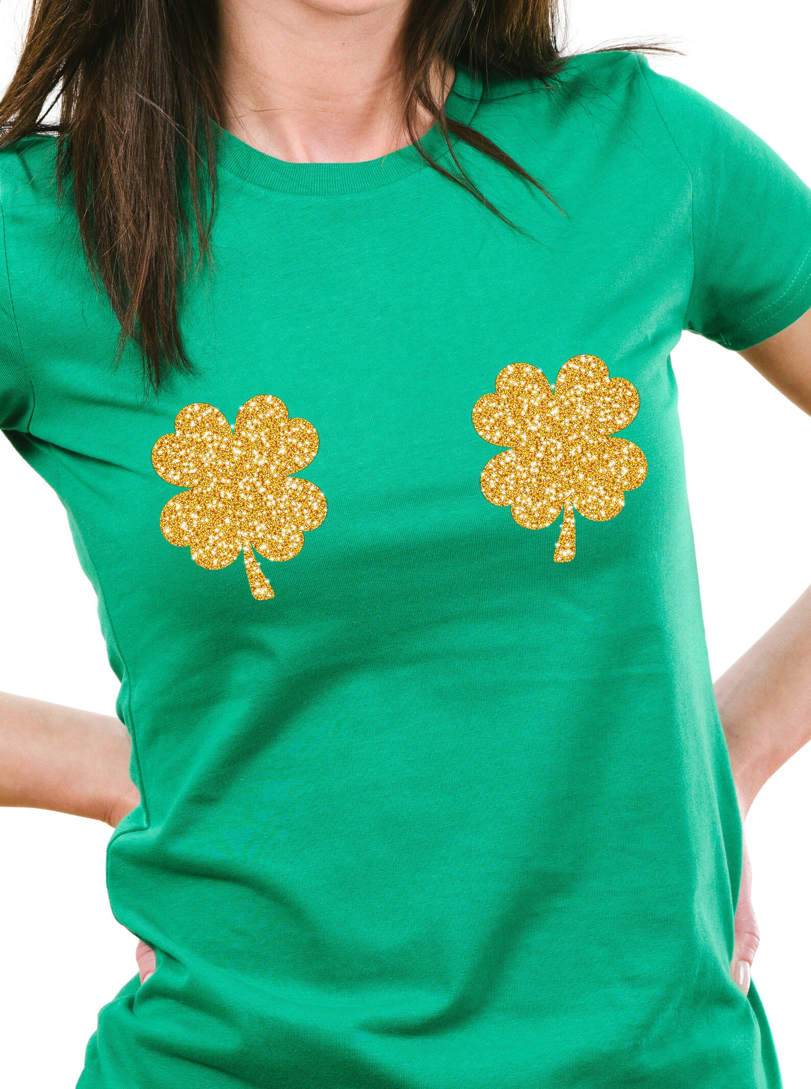 St Patricks Day Shamrock Boobs Shake Your Shamrocks Shirt - Etsy