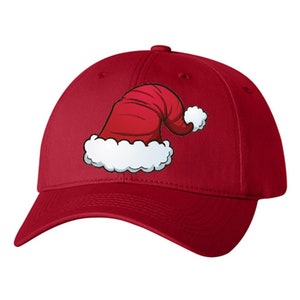 Santa Hat Christmas Cap Baseball Cap Gift Cap Christmas Gift Cap Santa Cap Funny Christmas Cap