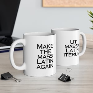 Latin Mass Mug 11oz
