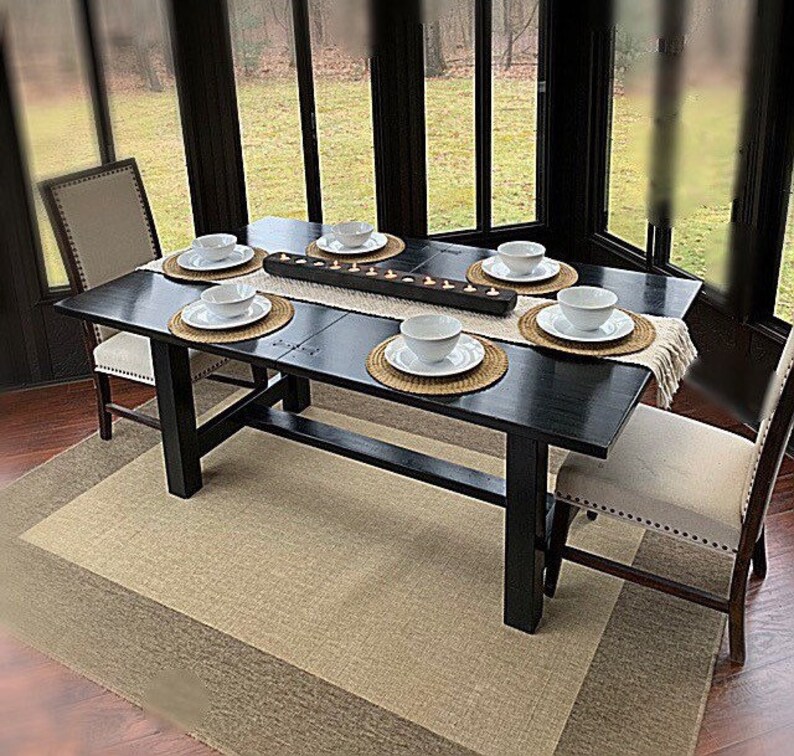 Beautiful Barn Farmhouse Kitchen Table Vintage Image 0