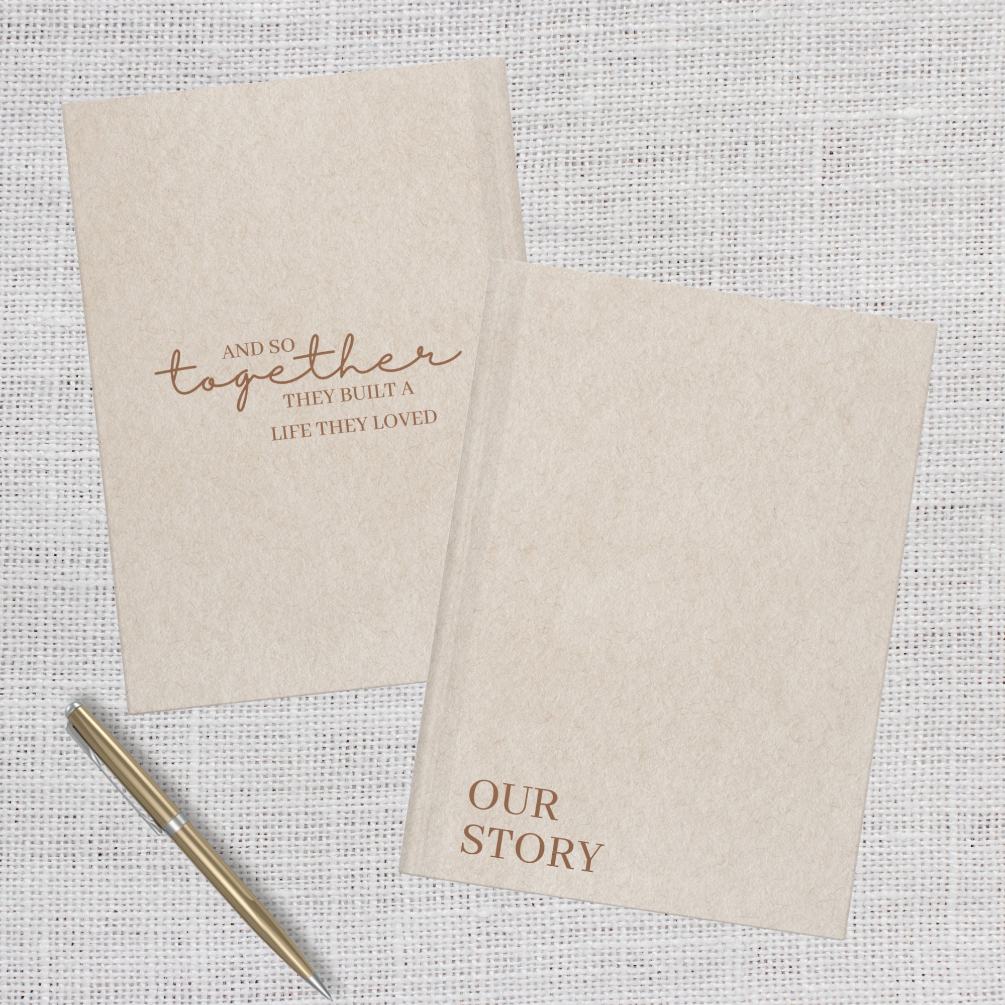 Our Story Journal, Couples Diary, Anniversary Gifts, The Story Of Us Journal, First Year Anniversary Gift, Letters To My Love, Our love book