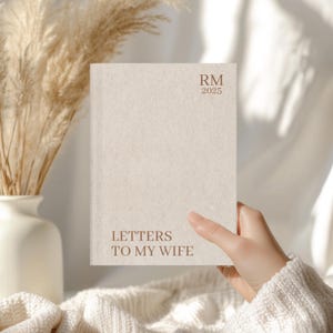 Letters to my wife book, Love letters to wife, wedding journal gift, Anniversary gift for wife, Gift for wife, Honeymoon Memory Book