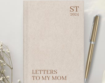 Letters to my Mom, Mama Notebook, Gift From Daughter or Son, Mom Journal, Mother of the bride gift, Mom Birthday gift, Christmas mom gift