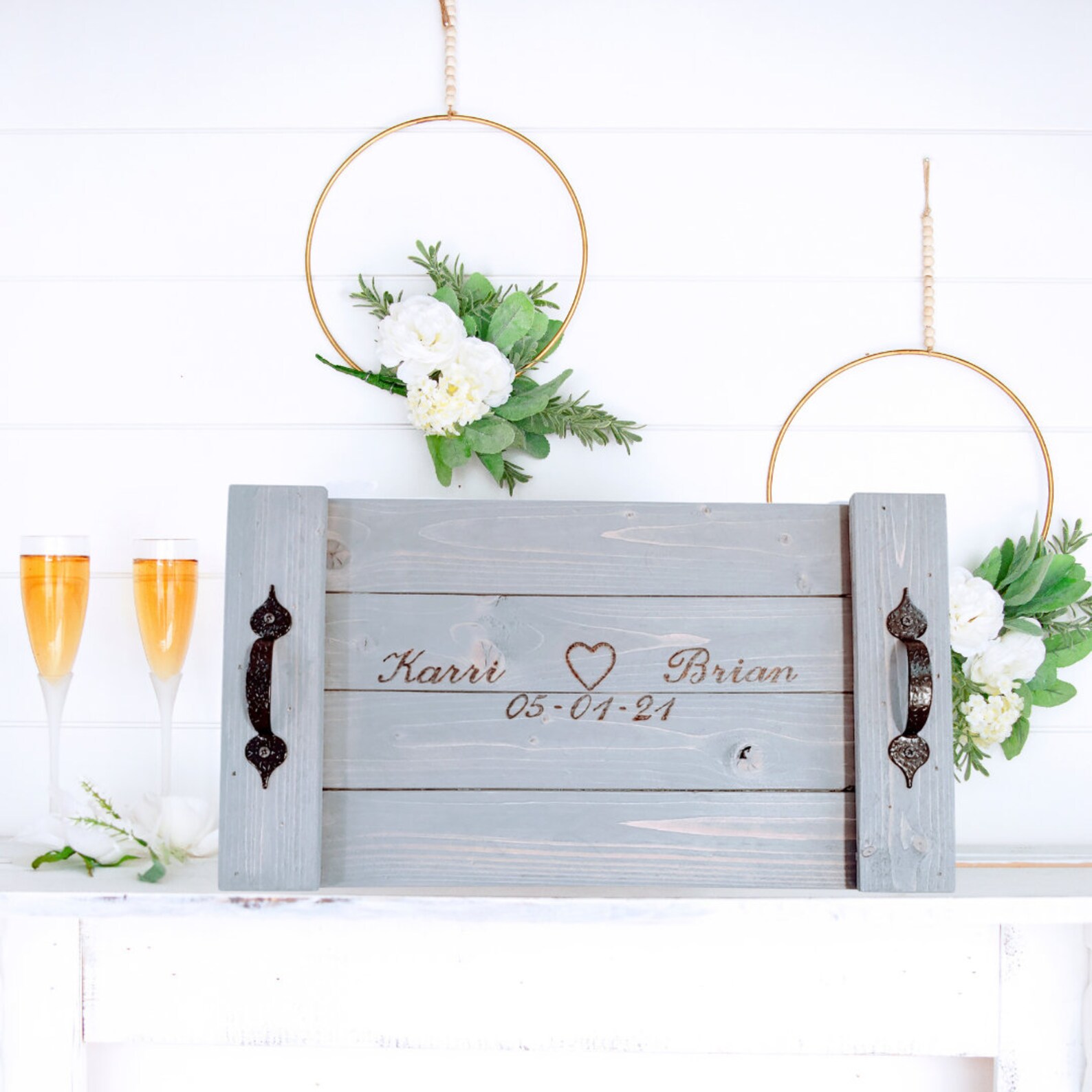 Wooden Guest Book Rustic Wedding Guest Book Alternative Etsy