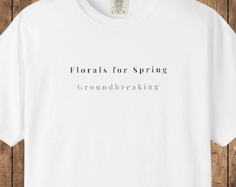 Blumen für den Frühling. Bahnbrechend, Teufel trägt Prada. Miranda Zitat. T-Shirt | minimalistisches Text-T-Shirt