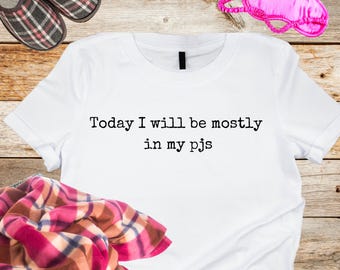 Cozy Unisex T-shirt: Funny Pajama Tee, Lazy Day Top