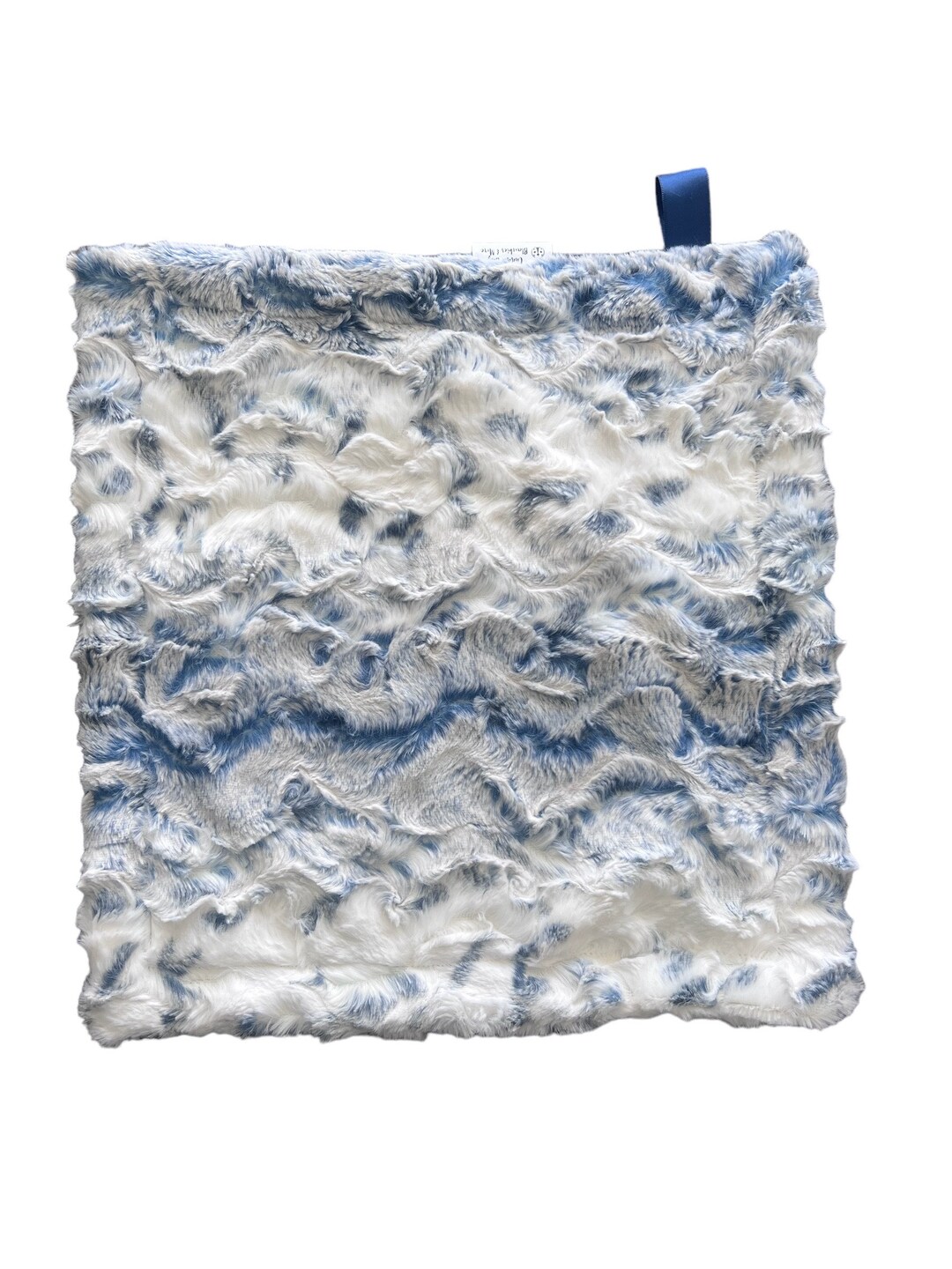 Lovey/minky/navy White Snowy Owl/security Blanket/baby Nursery/lovey