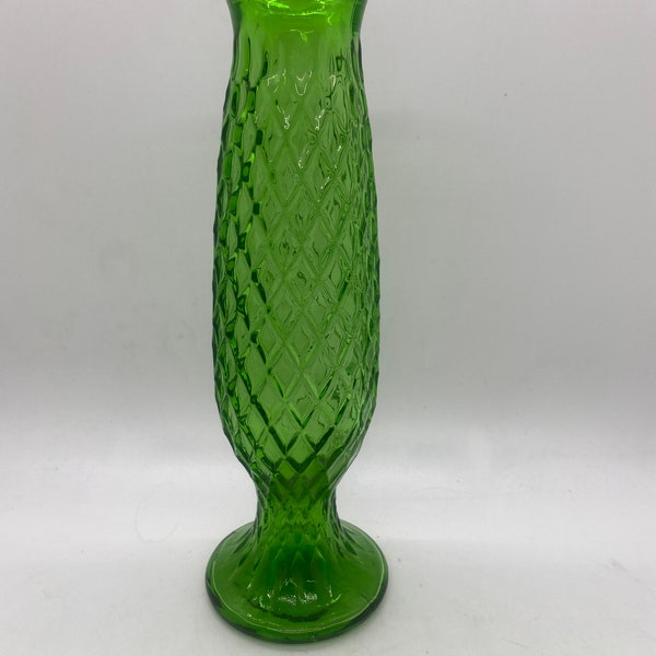 E O Brody Vintage Green 921 Bud Vase