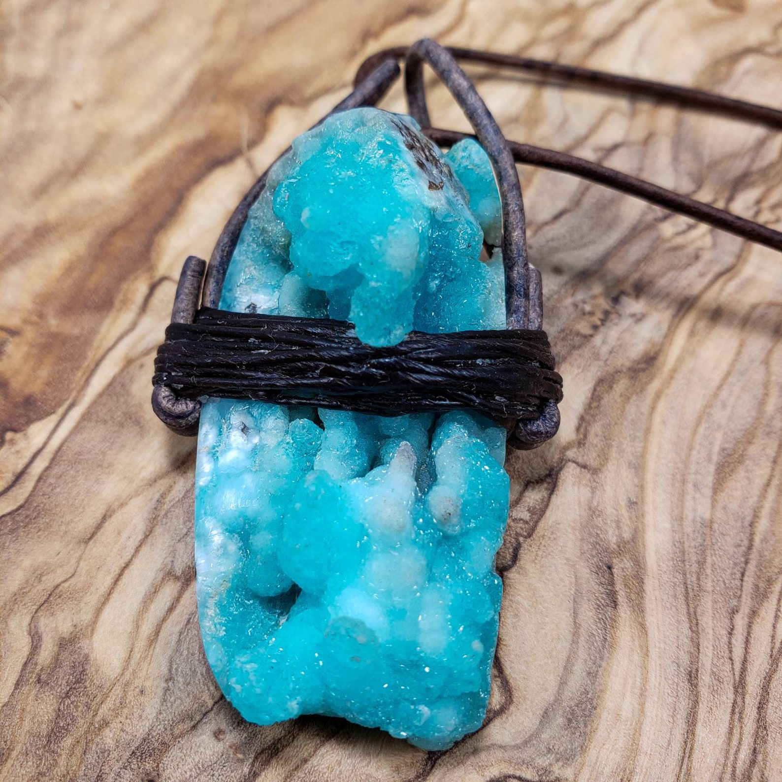 Hemimorphite pendant Clearance