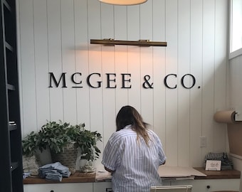 Letreros 3D personalizados de metal y acrílico: oficinas, comercios y ferias comerciales