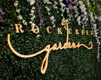 Letreros de logotipos personalizados en metal y acrílico 3D: Letras para vestíbulos de oficinas