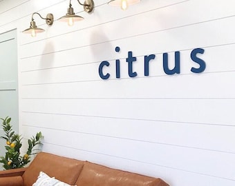 Letreros 3D personalizados de metal y acrílico: oficinas, comercios y ferias comerciales