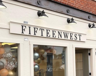 Letras de pared 3D de metal y acrílico: señalización con logotipos personalizados para empresas