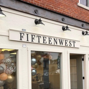 Black Exterior 3D Metal & Acrylic Wall Letters or Logo Signage for Professional Offices - Doctors, Dentists, Marketing, Beauty, Apartments