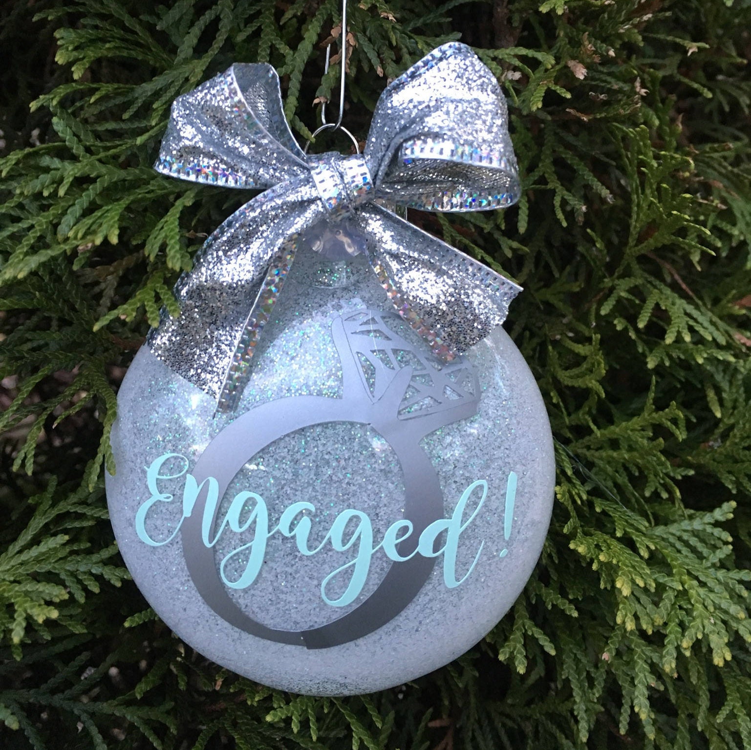 Engagement Ornament Etsy