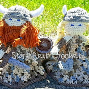 NUR HÄKELANLEITUNG Viking Crochet Loveys