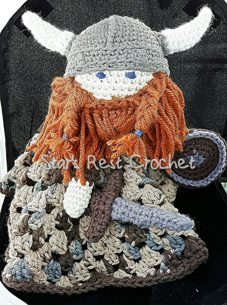 CROCHET PATTERN ONLY Viking Crochet Loveys - Etsy