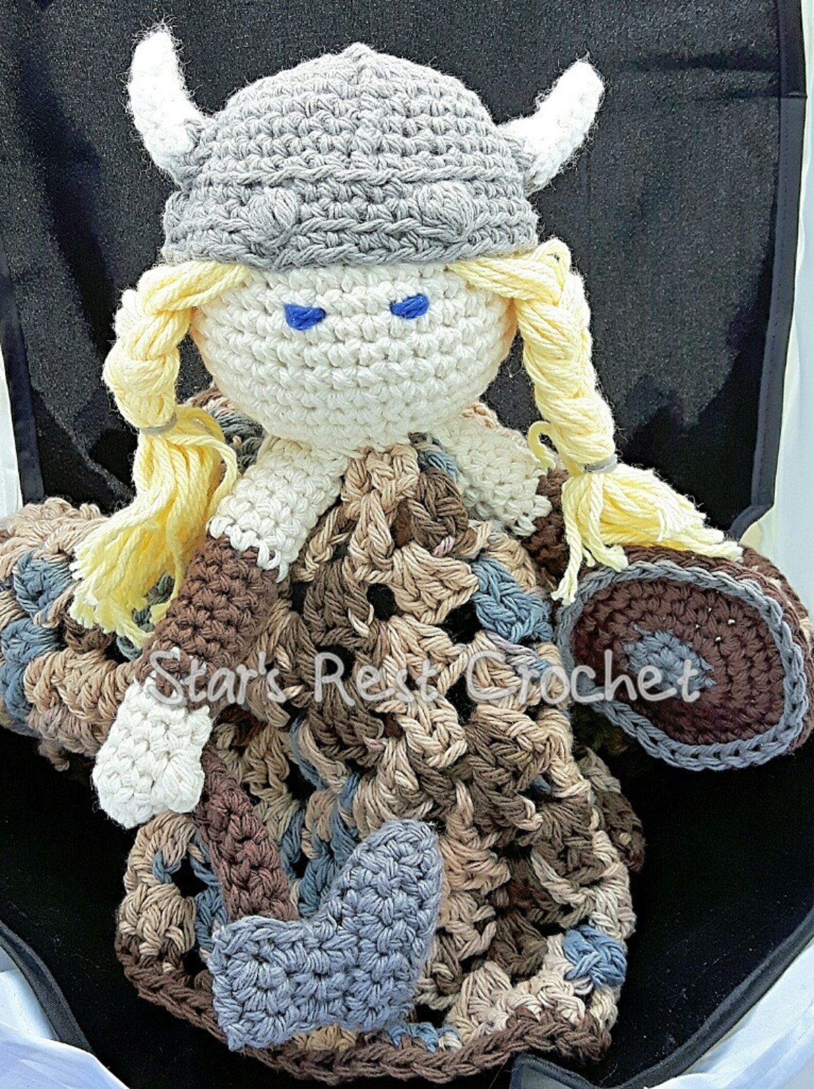 CROCHET PATTERN ONLY Viking Crochet Loveys - Etsy