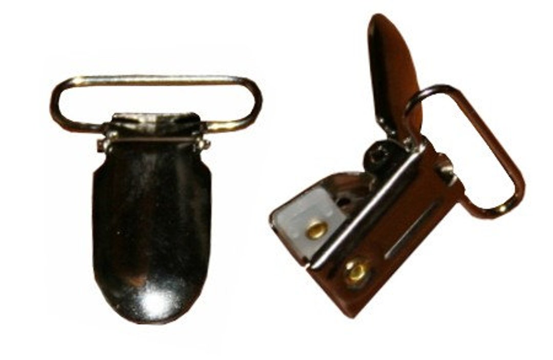 Silver Pacifier / Mitten Clips 1 14PMC Etsy