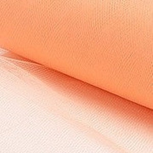 Peach tulle   (07-S-122)