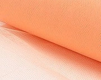 Peach tulle   (07-S-122)