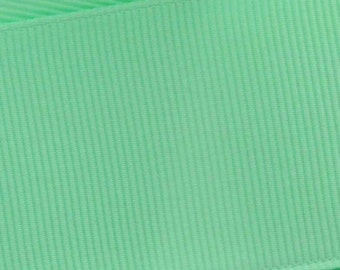 Mint Green Grosgrain Ribbon     (05-##-S-263)