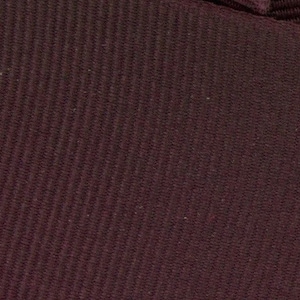 May include: A close-up of a dark brown fabric with a ribbed texture.