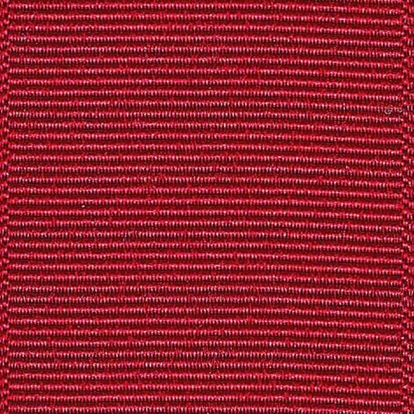 Cranberry Red Grosgrain Ribbon    (05-##-S-175)