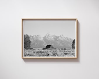 Jackson Hole, Wyoming, Grand Teton National Park, Wall Art, Digital Download Print