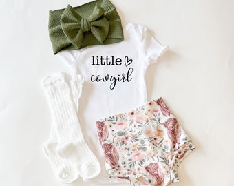Baby Cowgirl Outfit - Etsy