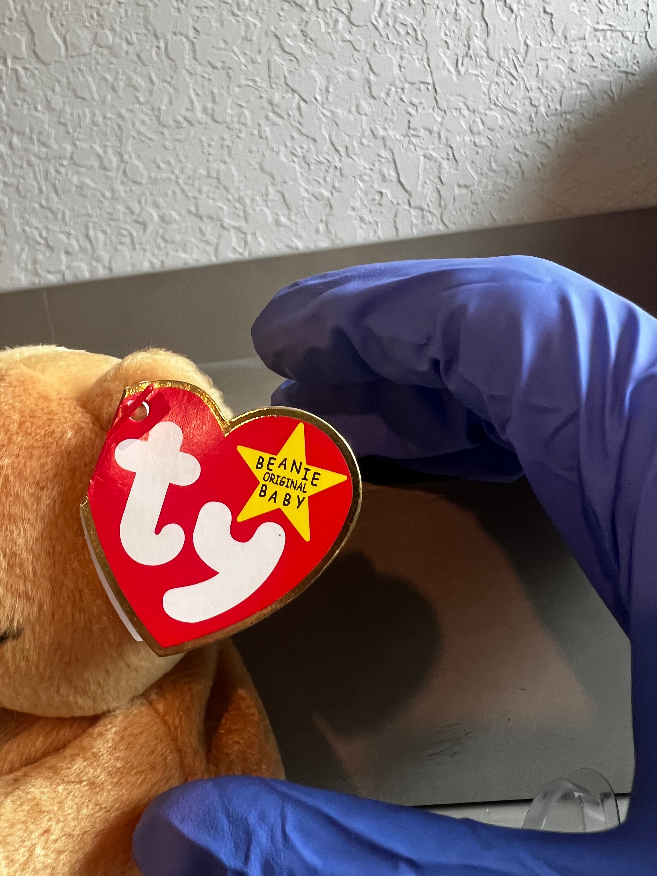 Ultra Rare Hope Beanie Baby 5th Generation, Tag Errors, Retired, Mint