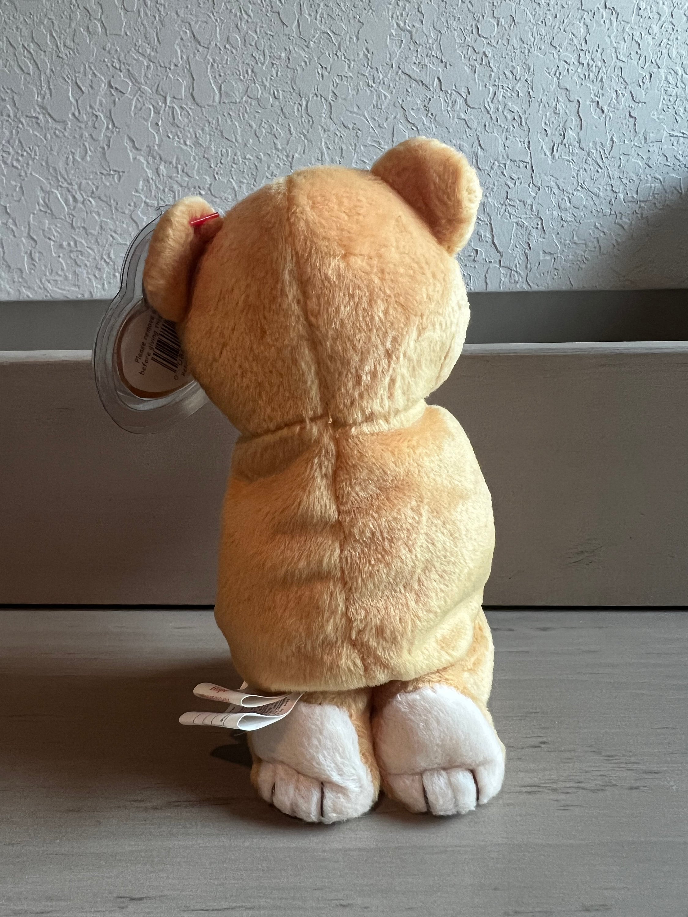 Ultra Rare Hope Beanie Baby 5th Generation, Tag Errors, Retired, Mint