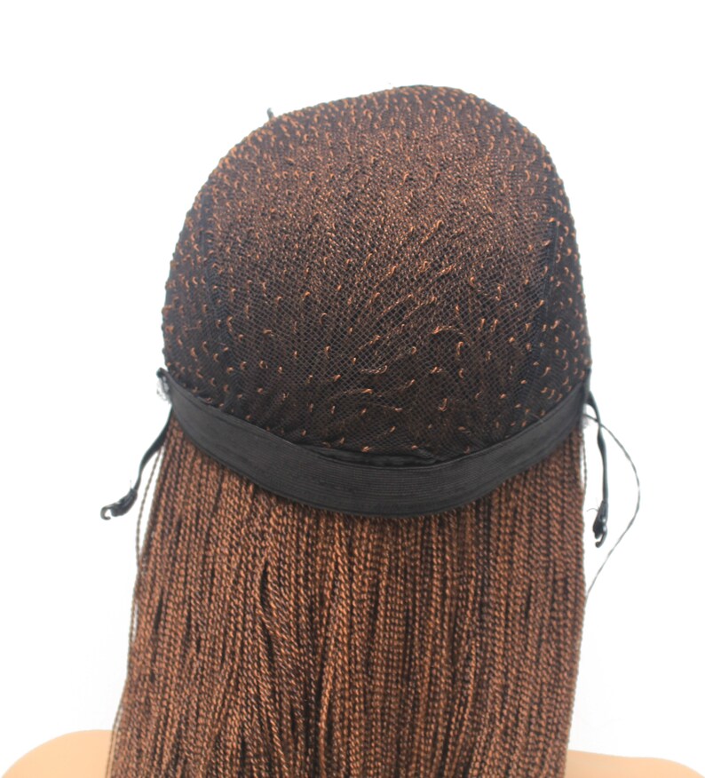 Braided Wigs, Braids Wigs, Micro Million Twist Wig, Lace Frontal Wig, Ready To Ship, Lace Frontal Wigs, GLueless Wigs image 10