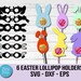 Easter Lollipop Holders SVG, Easter Sucker Holder SVG, Candy Holder Svg ...