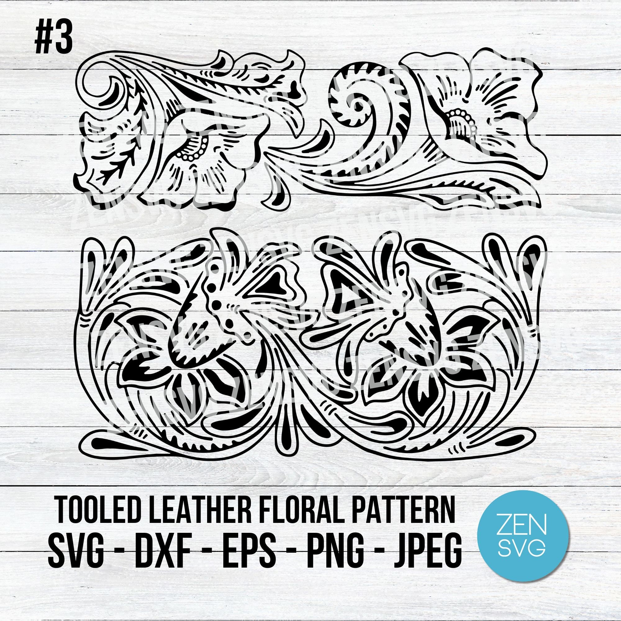Western Scrollwork Clip Art