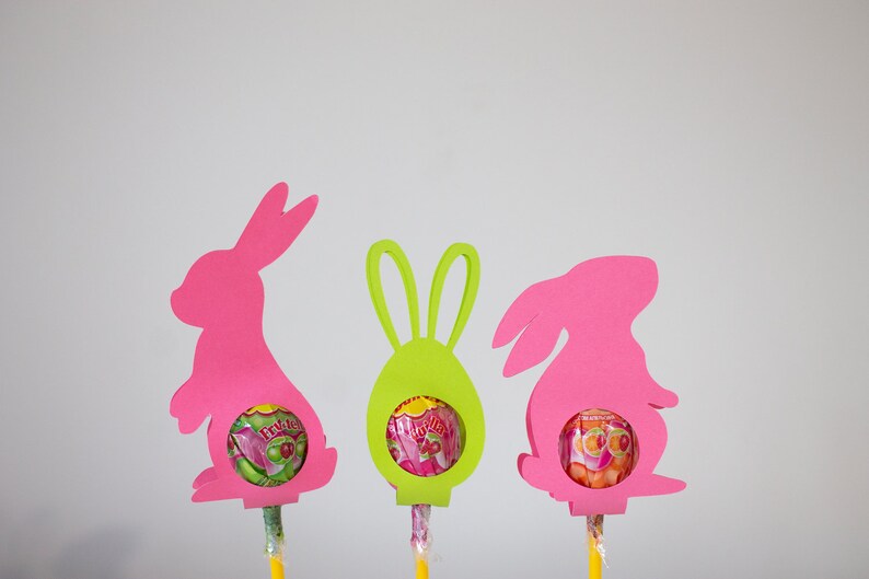 Easter Lollipop Holders SVG Easter Sucker Holder SVG Candy - Etsy