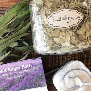 Organic Eucalyptus Sugar Scrub