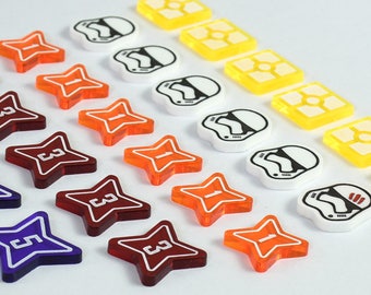 Star Wars Destiny Compatible Token Set Acrylic/Plastic