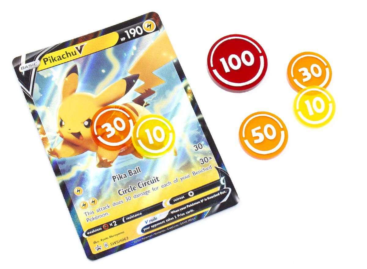 Pokemon TCG Compatible Acrylic Token Upgrade Set - Etsy Pokemon TCG Compatible Acrylic Token Upgrade Set - Etsy